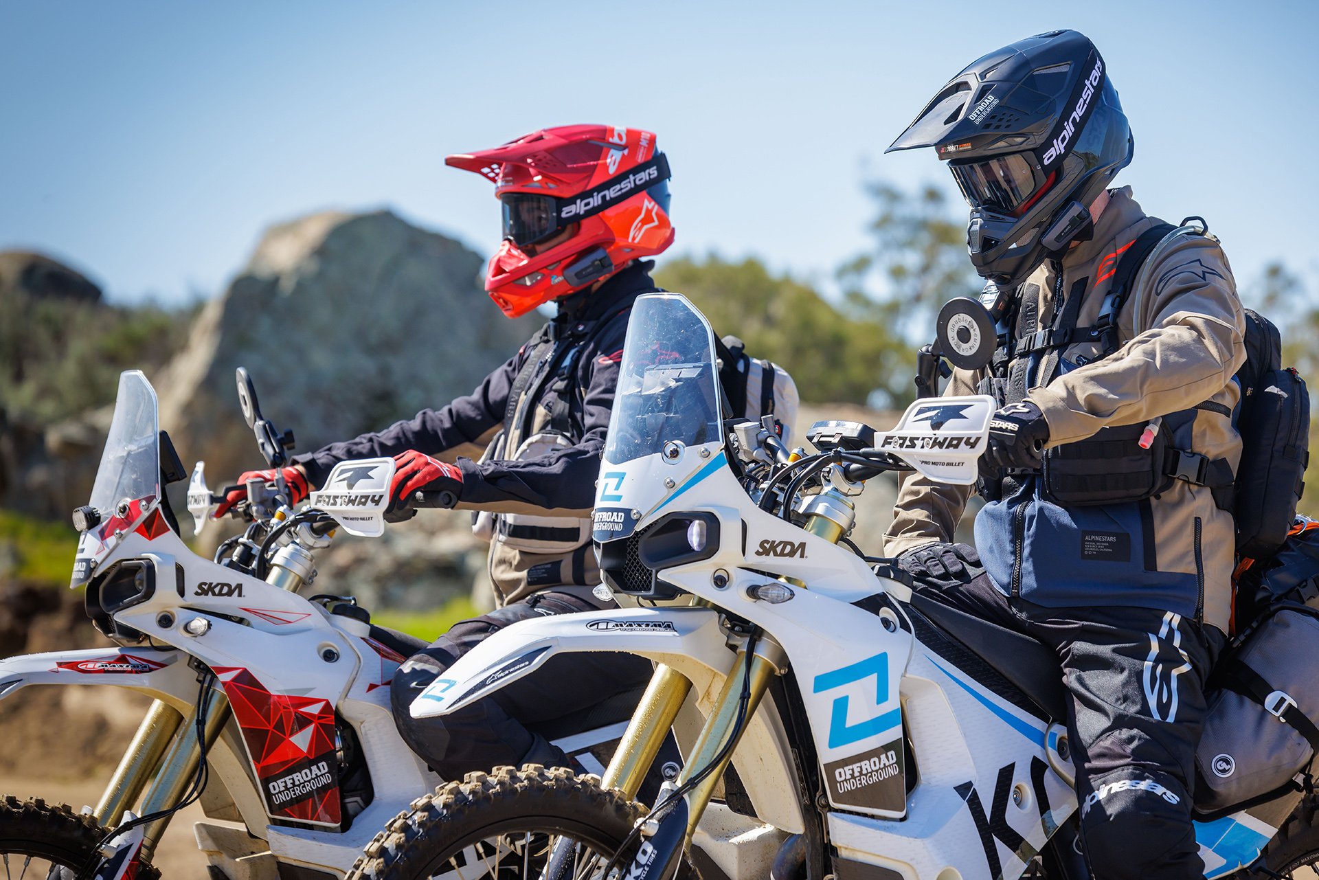 Pilotos Kove listos para la aventura